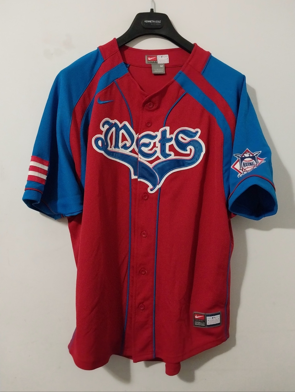 Nike Vtg. Ny Mets Puerto Rico Carlos Beltran Jersey Size Medium Rare!